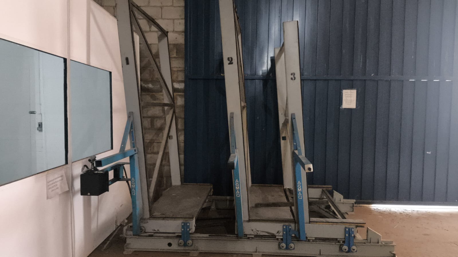 Suporte Hidráulico para Vidro