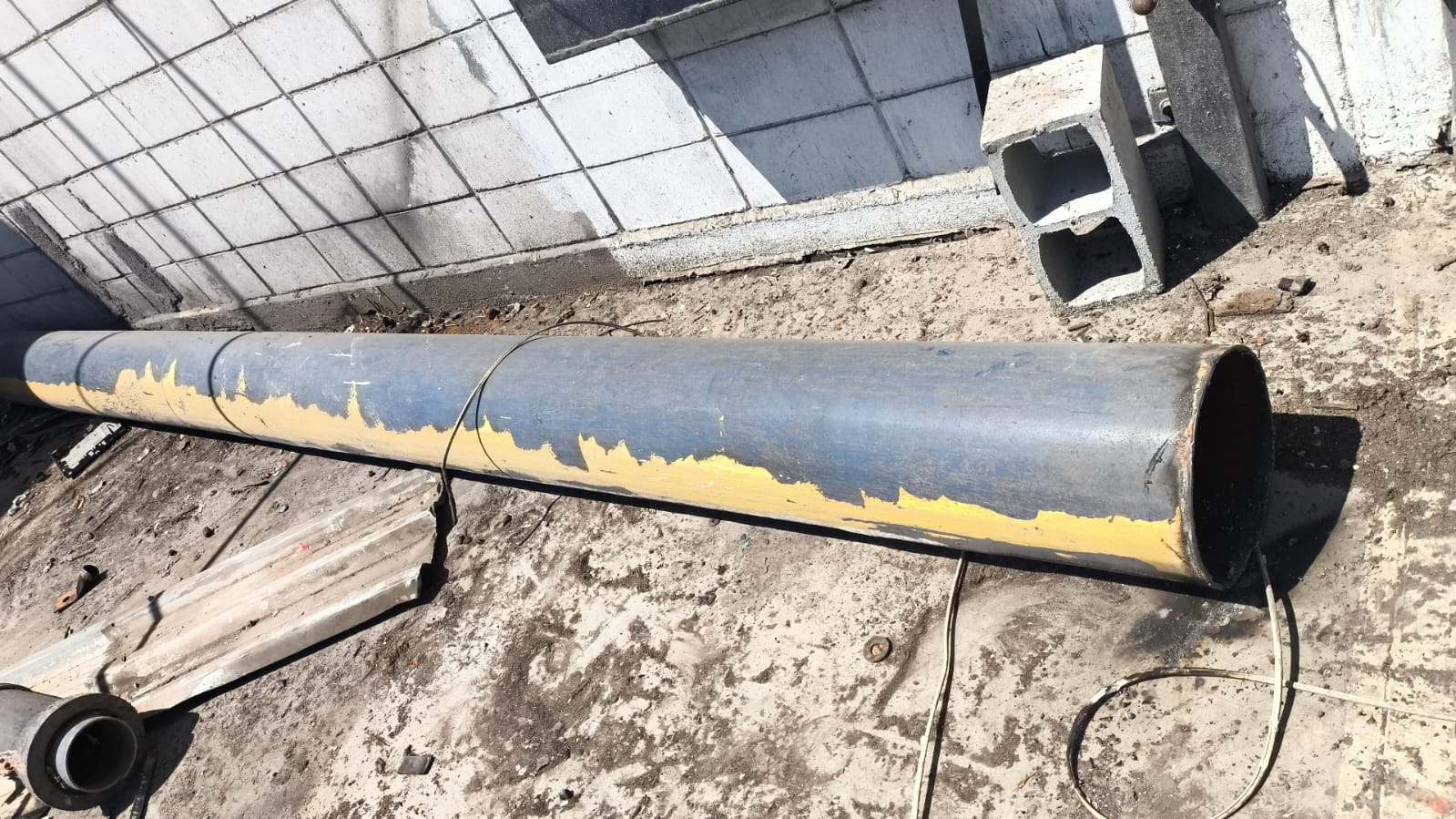 Estrutura Espacial em Tubo + Pé Direito